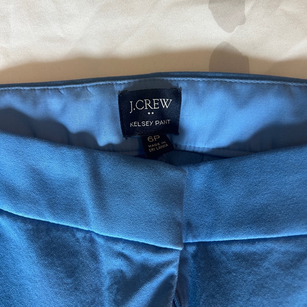 J.Crew Sky Blue Kelsey Pants